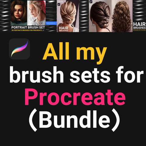 All my brush set for Procreate (Bundle) - Standard License