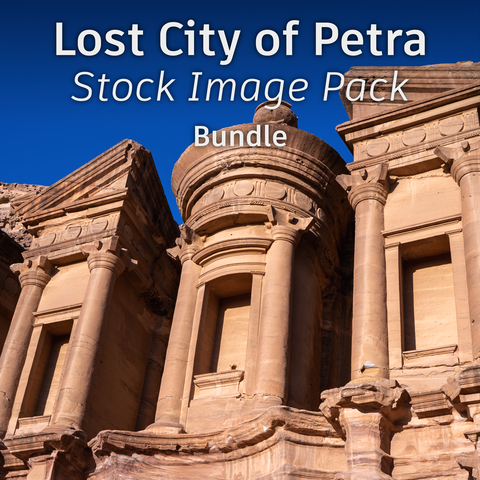 Lost City of Petra - Stock image pack Bundle