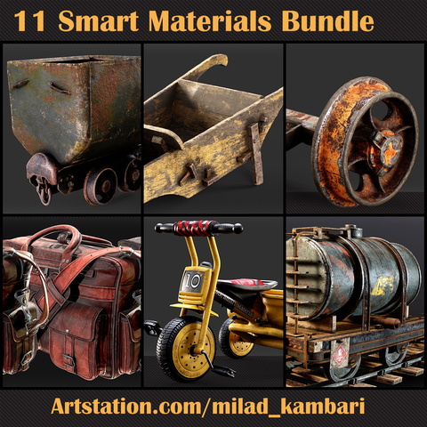 11 Smart Materials Bundle ( Standard License )