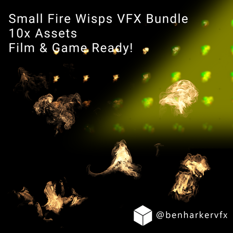 BHVFX_FB1_SW00 - Small Wisp VFX Asset Bundle
