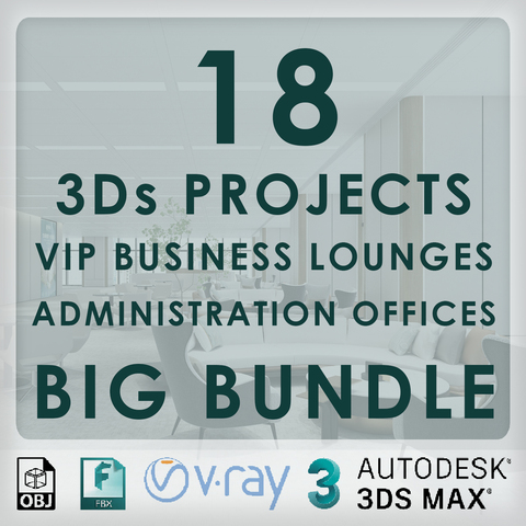 18 Projects - VIP Business Lounge - Administration Offices - Big Bundle