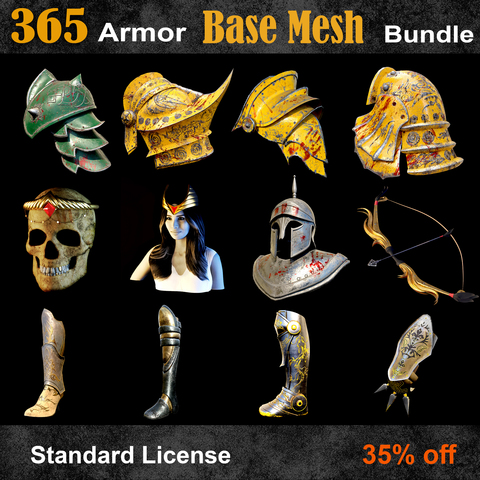 365 Armor Base Mesh ( Standard License  )