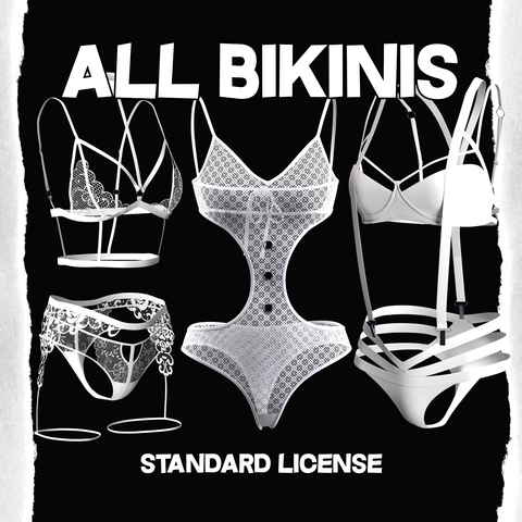 All Bikinis Extended commercial license