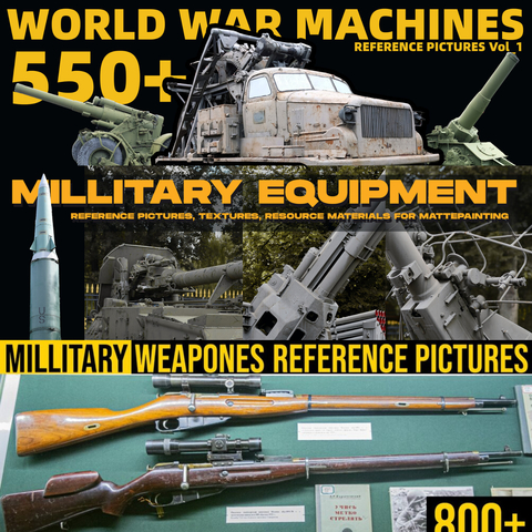 MILITARY EQUIPMENT REFERENCE PICTURES  BUNDLE [weapons, machines and more] 1950+