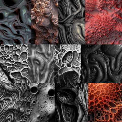 Beksinski's Haunting Texture "Commercial Edition"