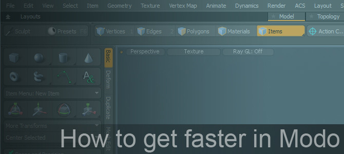 Artstation How To Get Fast In Modo Tutorials