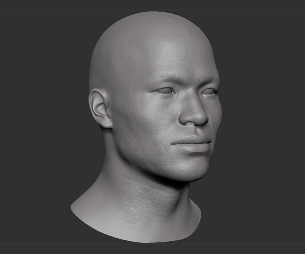 ArtStation - Average Asian Male Head | Game Assets