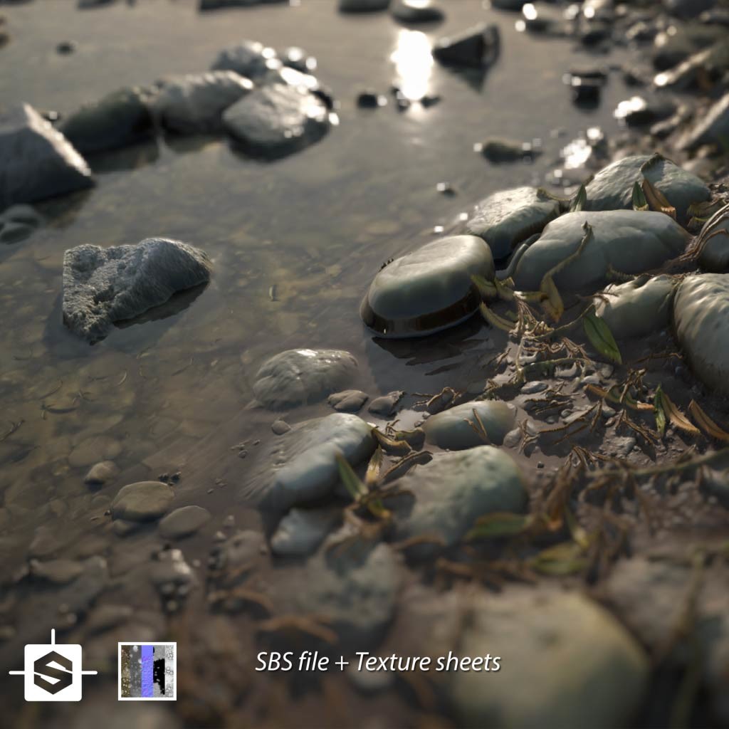 ArtStation - Advanced SBS Graph Biotope (with small Fishes) | Tutorials