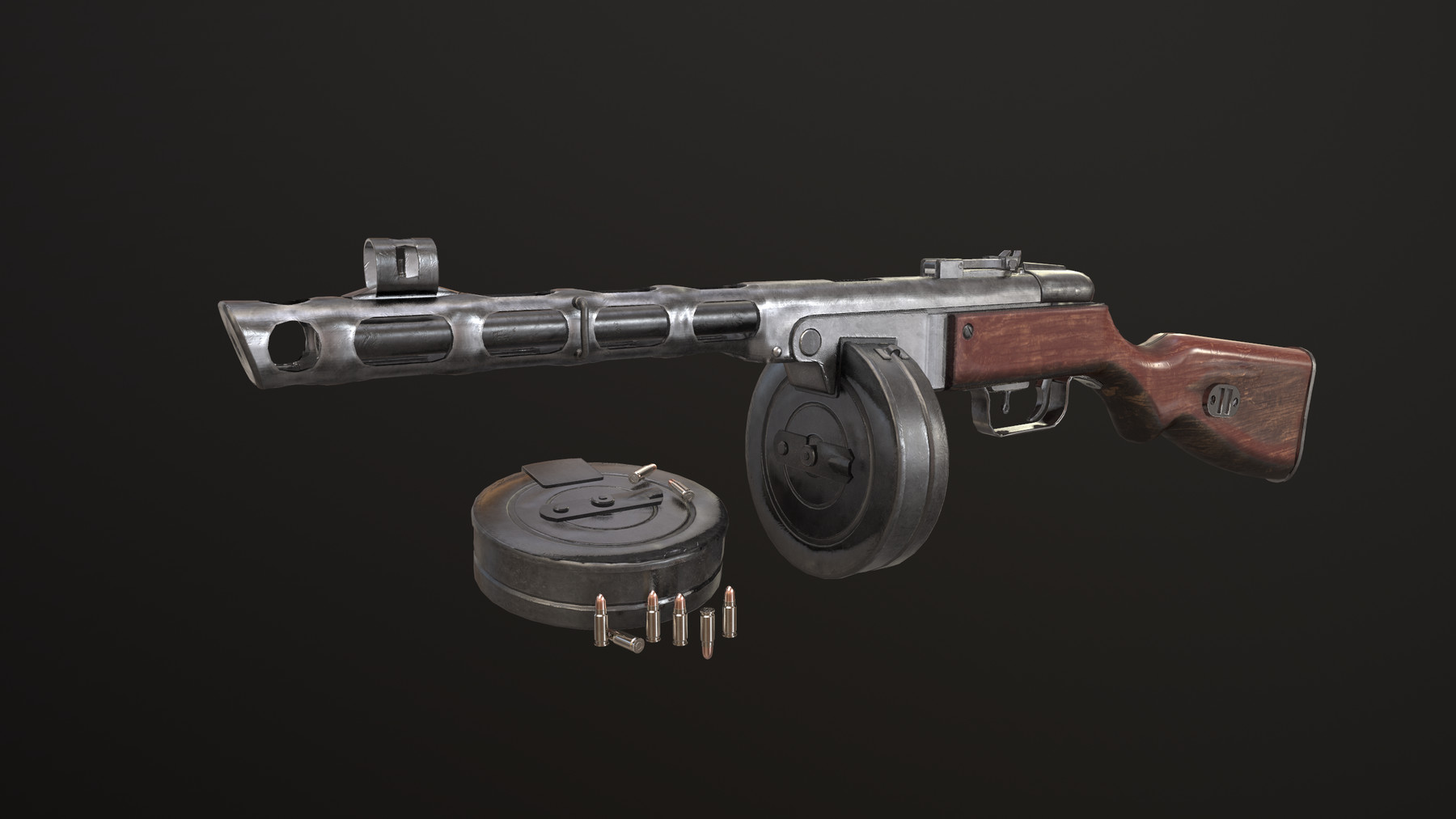 Andrey Lukashov - PPSH-41 Submachine gun