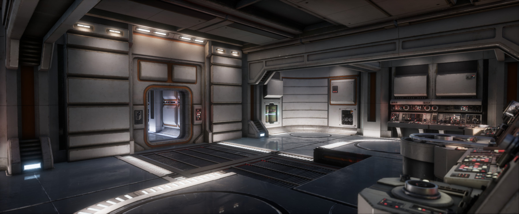 Artstation - Sci Fi Interior Asset Pack 1 