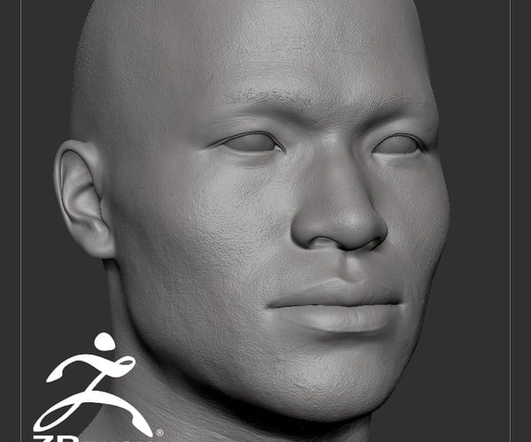 ArtStation - Average Asian Male Head Basemesh | Resources