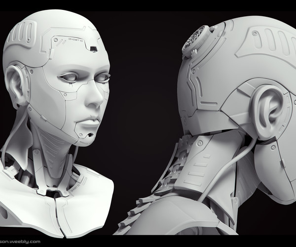 hard surface in zbrush by cane townsend
