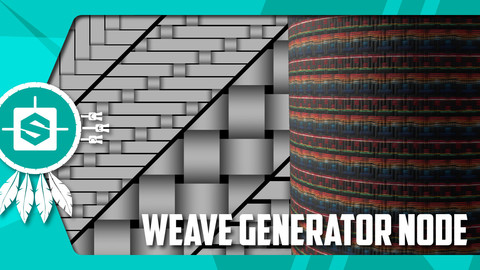 Weave Generator Node for SUBSTANCE DESIGNER
