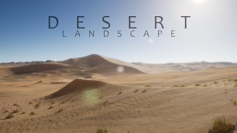 ArtStation - UE4 - Desert Landscape | Game Assets