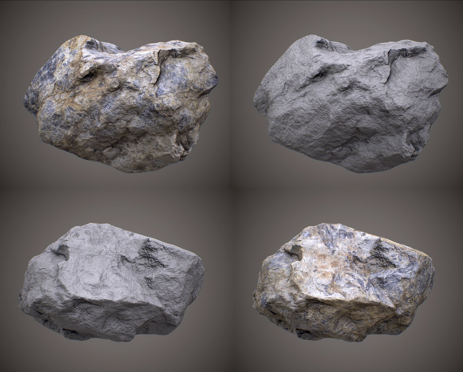 ArtStation - Rock Pack 01 | Game Assets