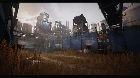 Unreal Engine - Last Bastion, Post-Apocalyptic Industrial site