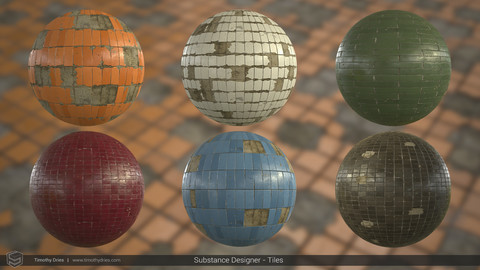 Substance Designer - Tiled Wall/Floor