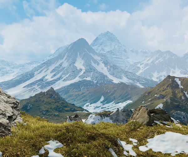 ArtStation - Epic Mountains Pack - Unity 2017 .unityPackage | Resources
