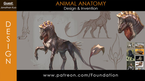 Foundation Art Group - Animal Anatomy - Design & Invention w/ Jonathan Kuo