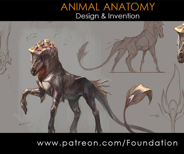 ArtStation - Foundation Art Group - Animal Anatomy - Design & Invention ...