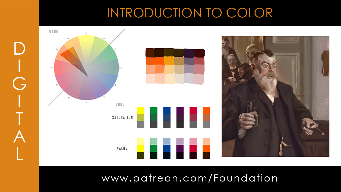 ArtStation - Foundation Art Group - Introduction to Color | Tutorials