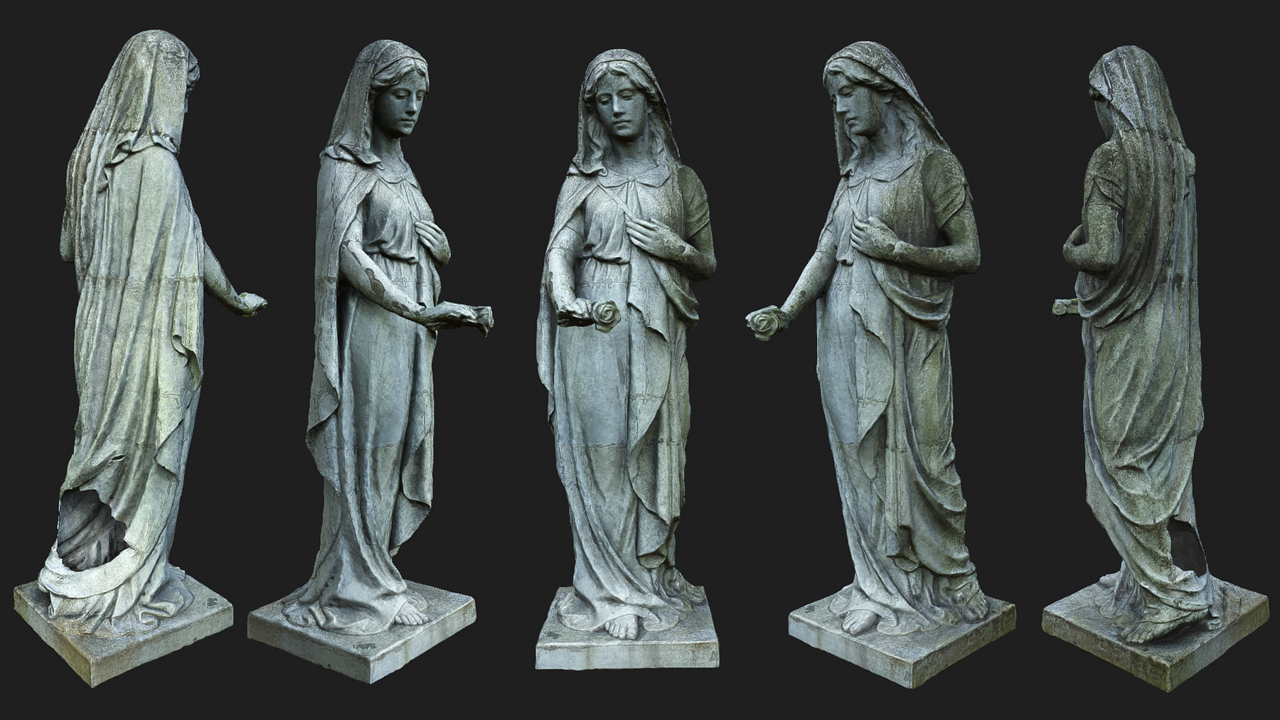 Statue 3d model