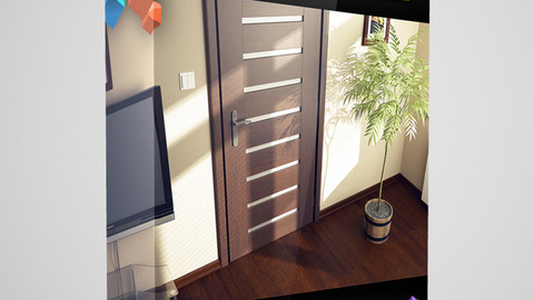 CGAxis Models Volume 3 Doors