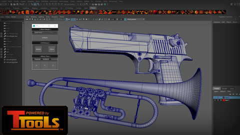 TTools - Maya tools for the Professional