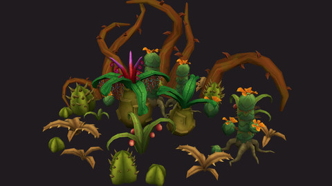 Stylized Plants