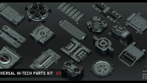 Universal Hi-tech parts kit - part 3