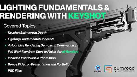 Lighting Fundamentals and Rendering in Keyshot - Tutorial