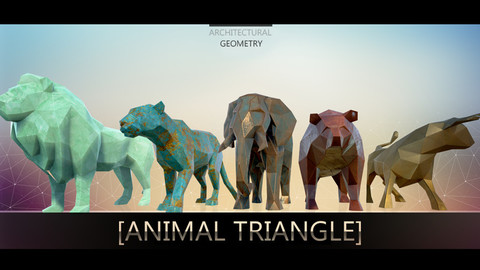 Animal Triangle [ Props Assets Unreal 4 ]