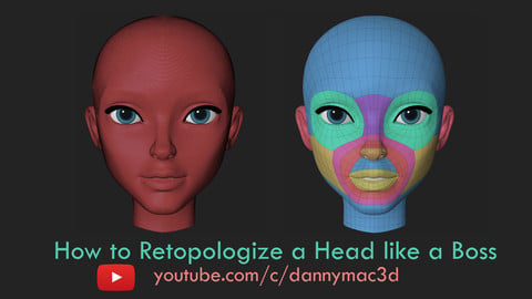 How to Retopologize a Head like a Boss - Bonus Content