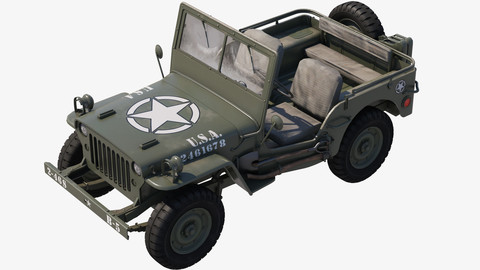 Military Jeep Car Willys