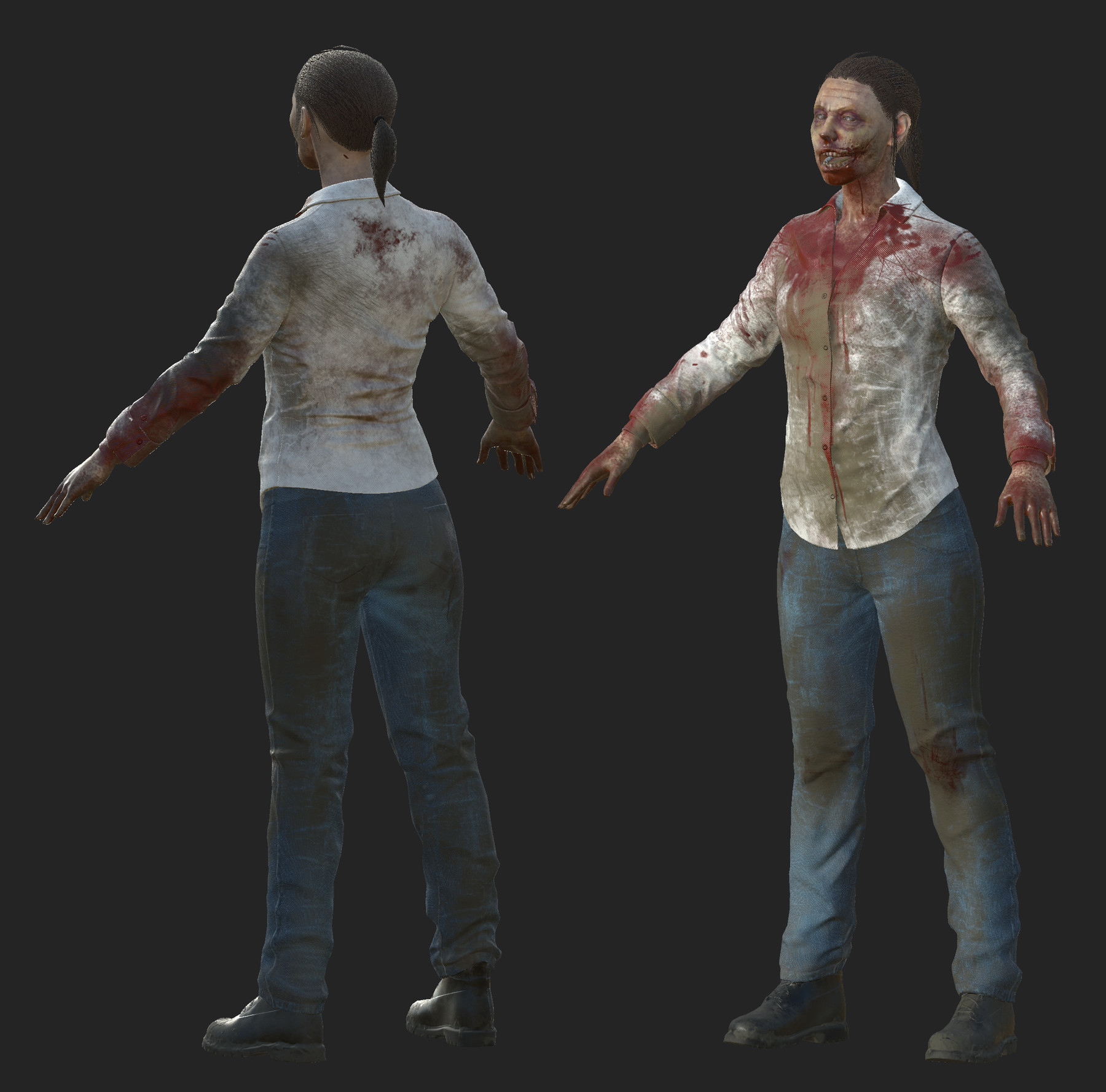 Zombie in Pants in Characters - UE Marketplace