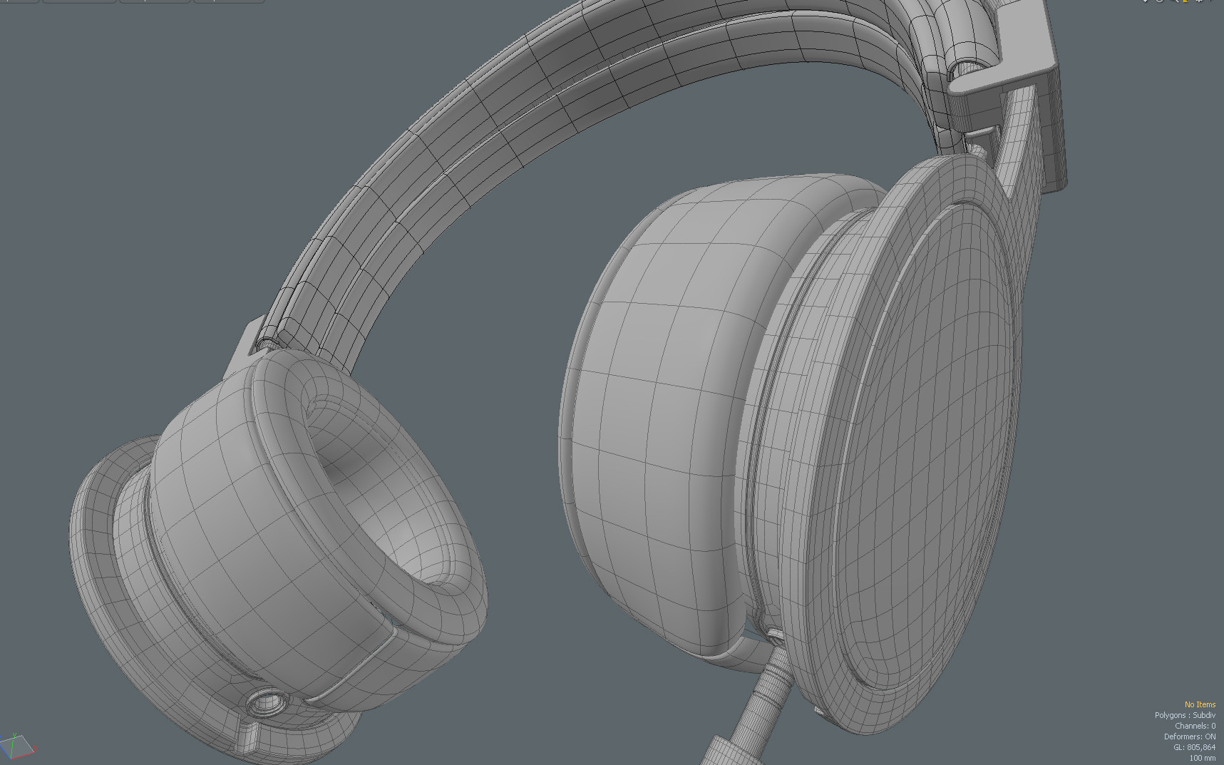 ArtStation Headphone 3D Asset for Production Resources