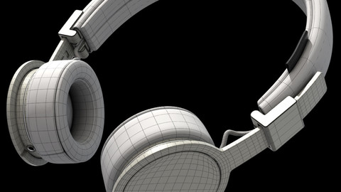 Headphone 3D Asset for Production