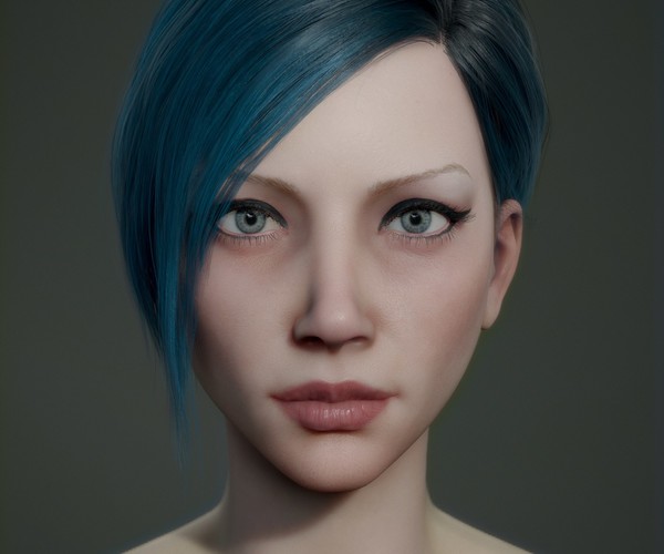 ArtStation - Real time hair tutorial | Tutorials