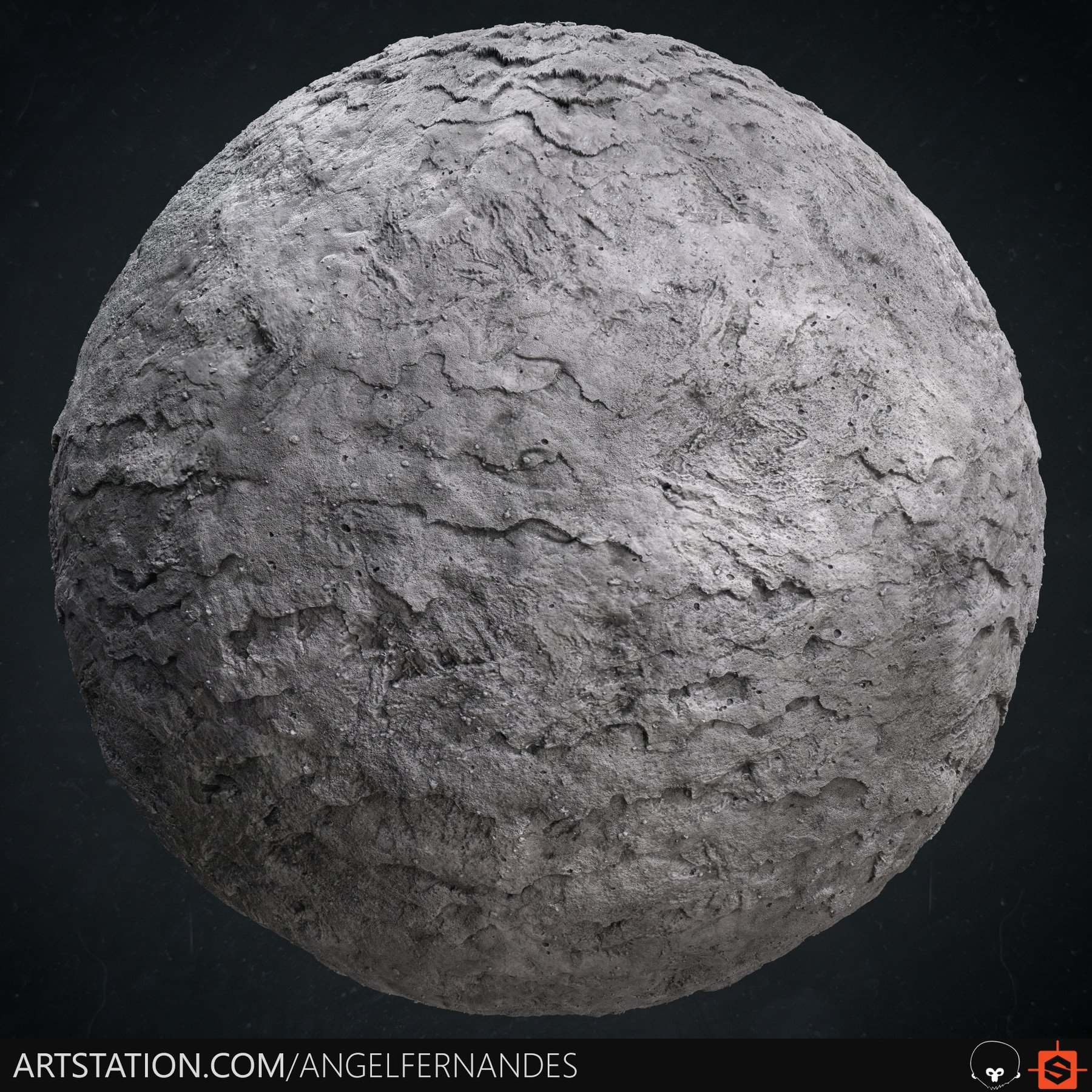 ArtStation - Brick Concrete Plaster Wall | Resources