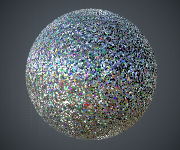 ArtStation Fabulous Multicolored Glitter Material Resources