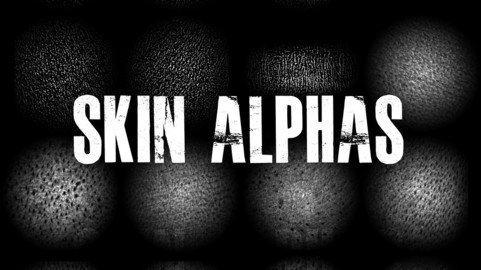 Zbrush Skin Alphas