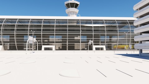 Airport Buildings Layout