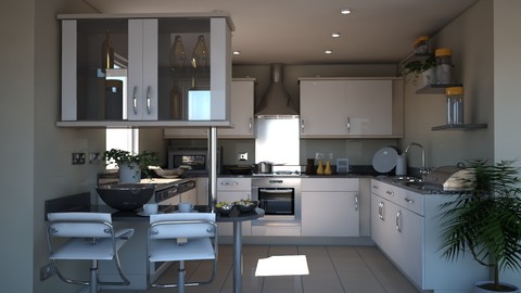 3D Kitchen 15
