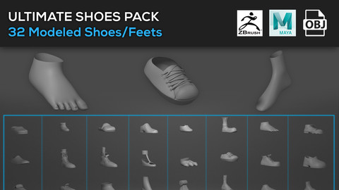 Shoes / Feets Asset Bundle