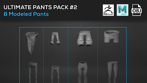 Ultimate Pants Pack #2 Models