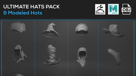 Ultimate Hats Model Pack