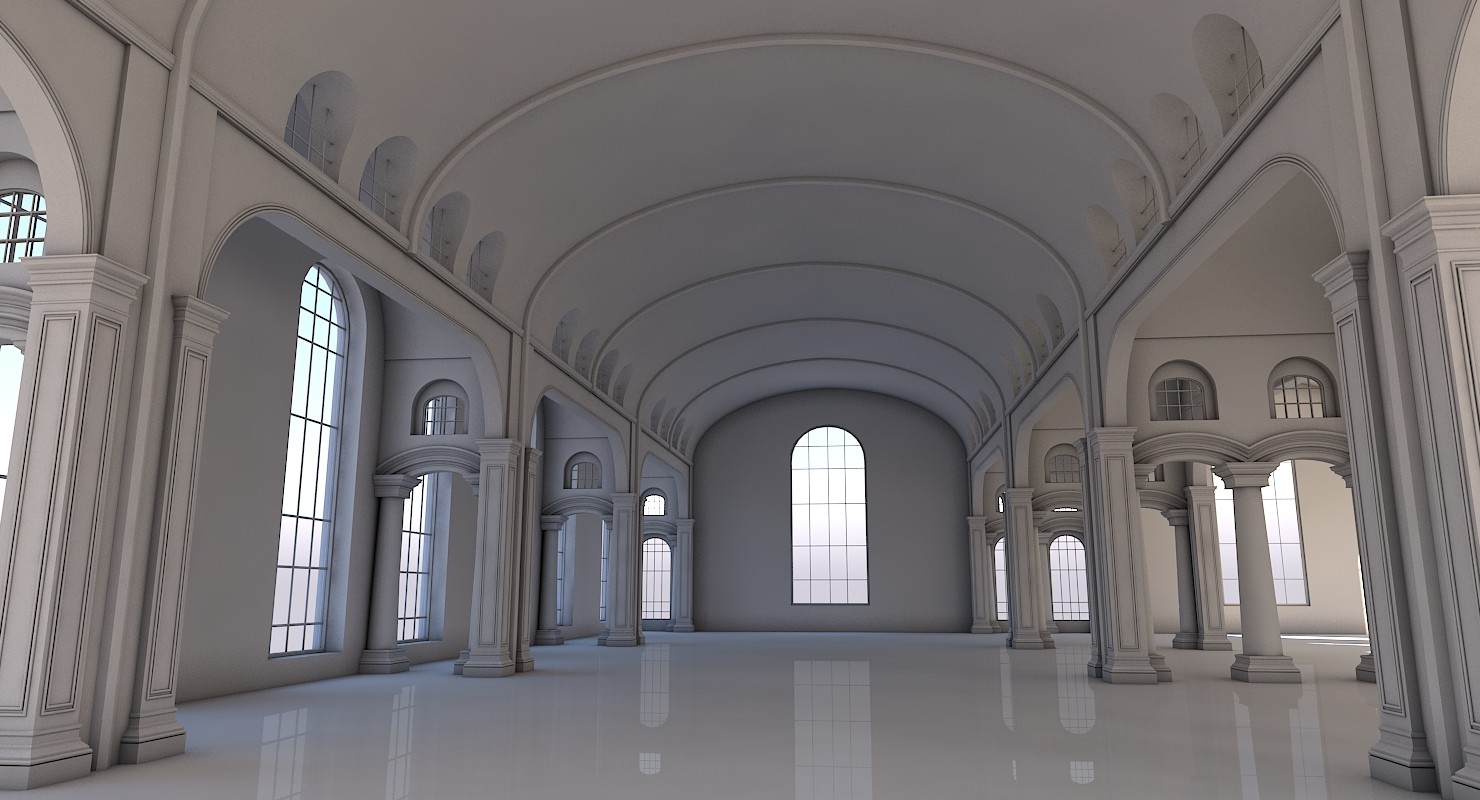 ArtStation - Classic Interior Scene | Resources