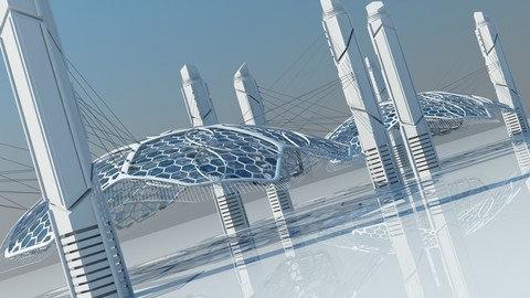 Futuristic Architectural Structure 15