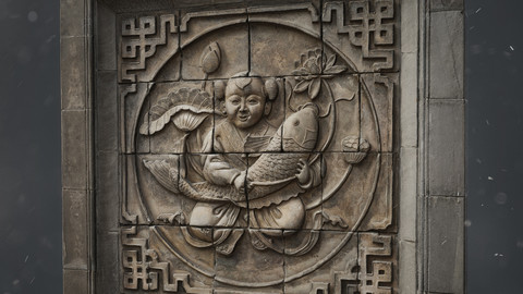 Traditional Chinese sculpture-photoscan