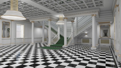 Grand Hall Entrance Staircase